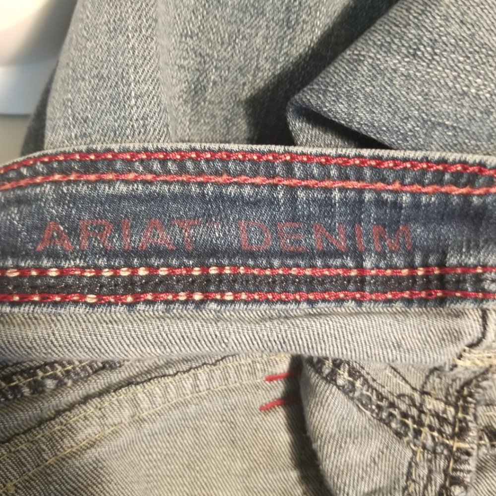 Ariat "Ruby" Bootcut Button Flap Pocket Jeans, 31s - image 7